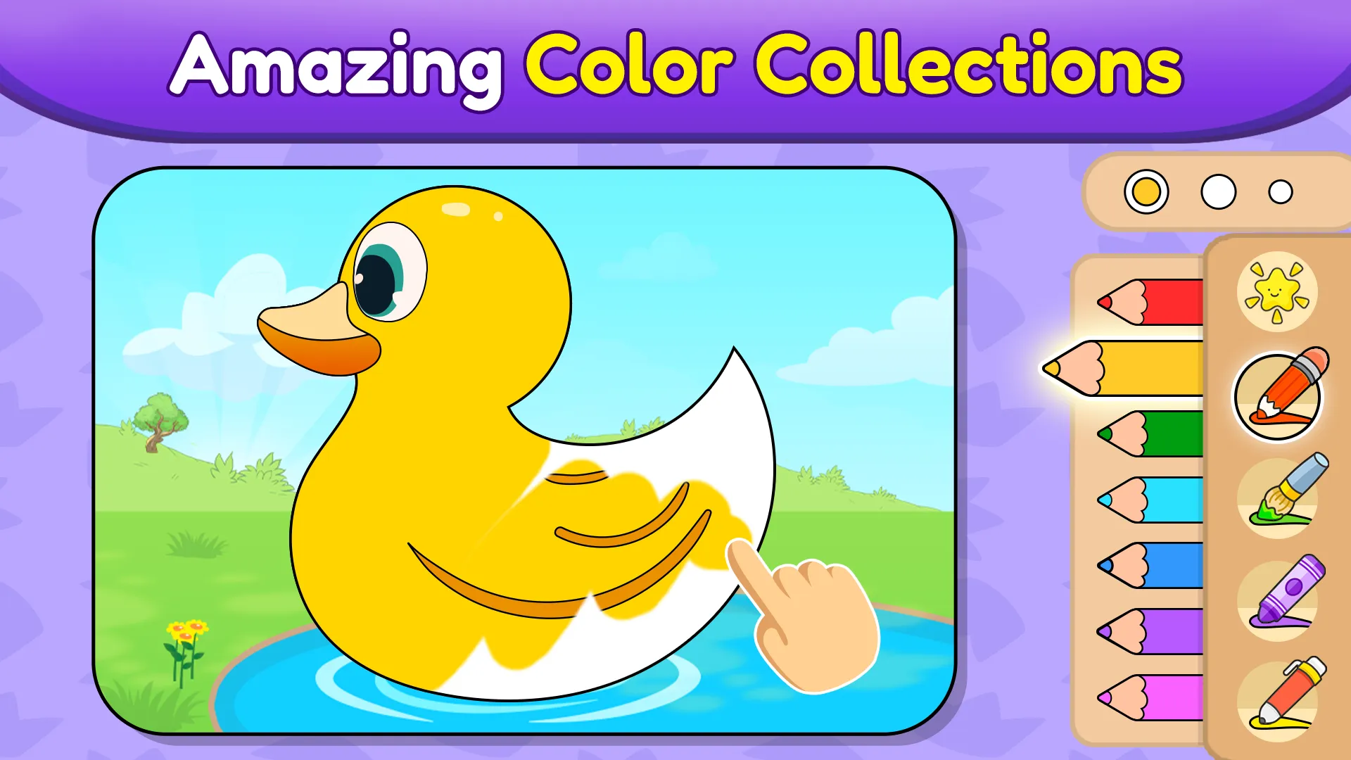 Coloring games for kids: 2-5 y | Indus Appstore | Screenshot