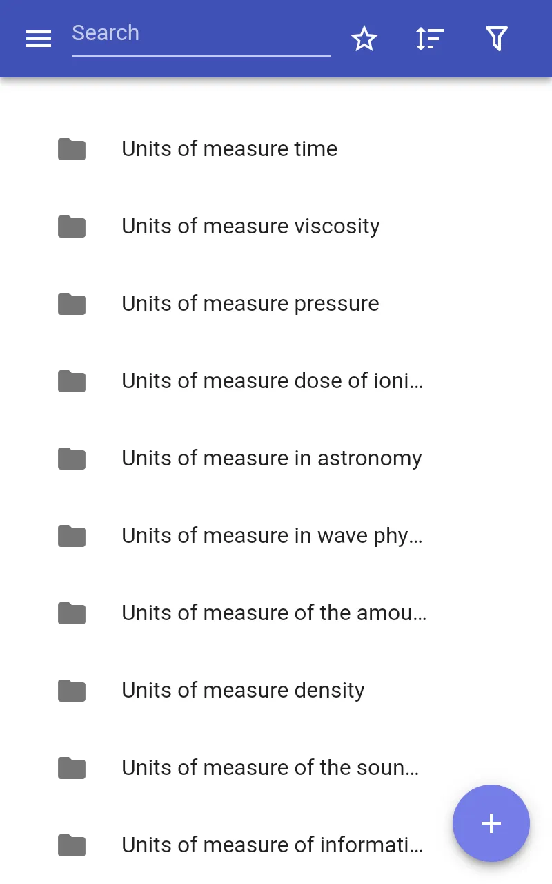 Units of measure | Indus Appstore | Screenshot