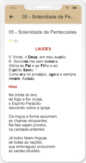 O Secular Orante | Indus Appstore | Screenshot