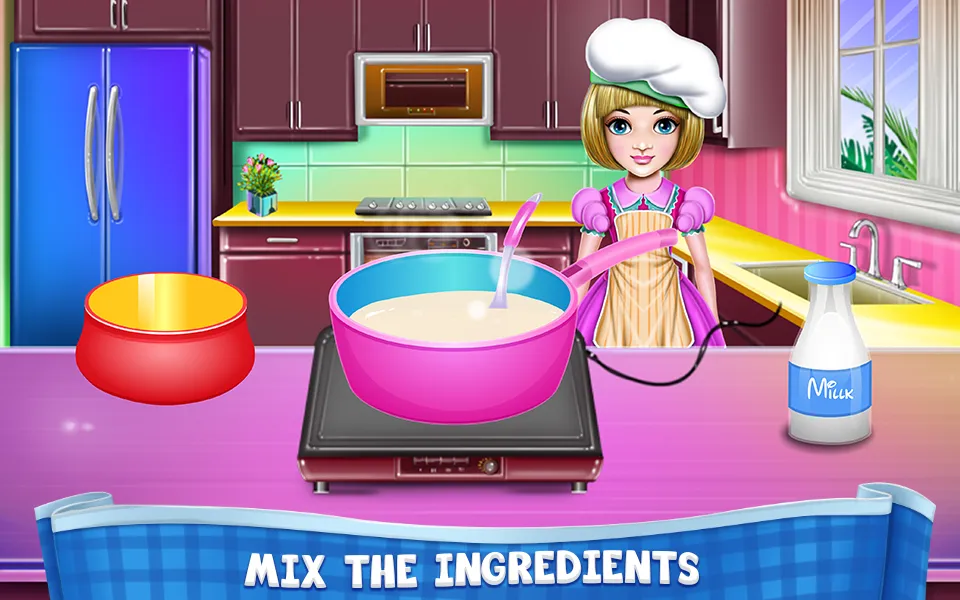 Cream Cheese Ice Cream Cooking | Indus Appstore | Screenshot