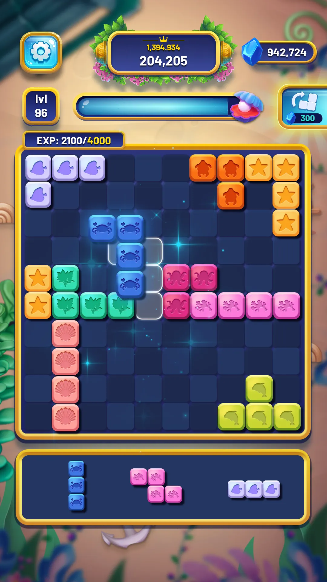Sea Block 1010 | Indus Appstore | Screenshot
