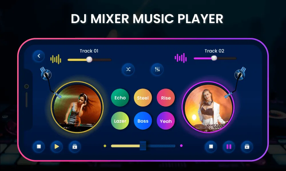 DJ Music Mixer - 3D DJ Remix | Indus Appstore | Screenshot