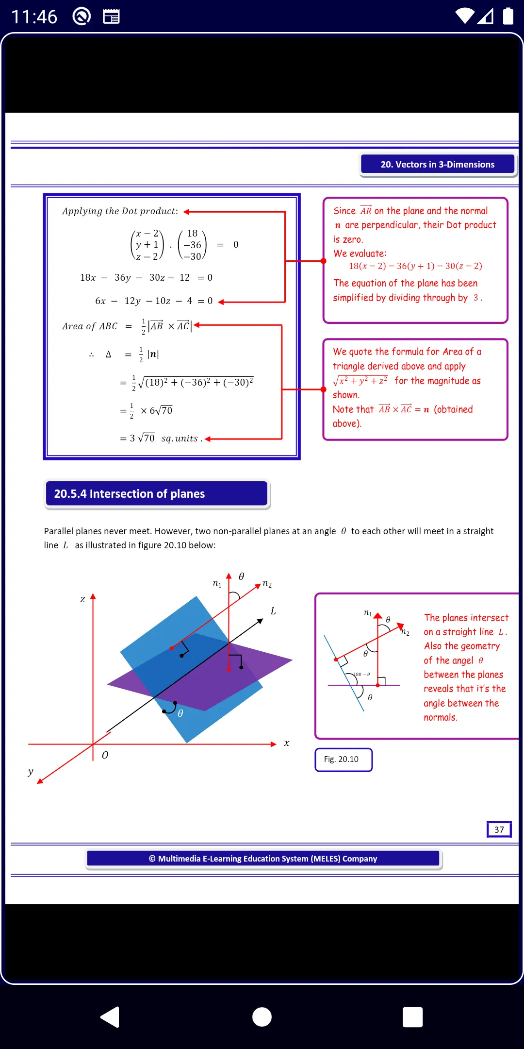 Vectors in 3D Pure Math | Indus Appstore | Screenshot