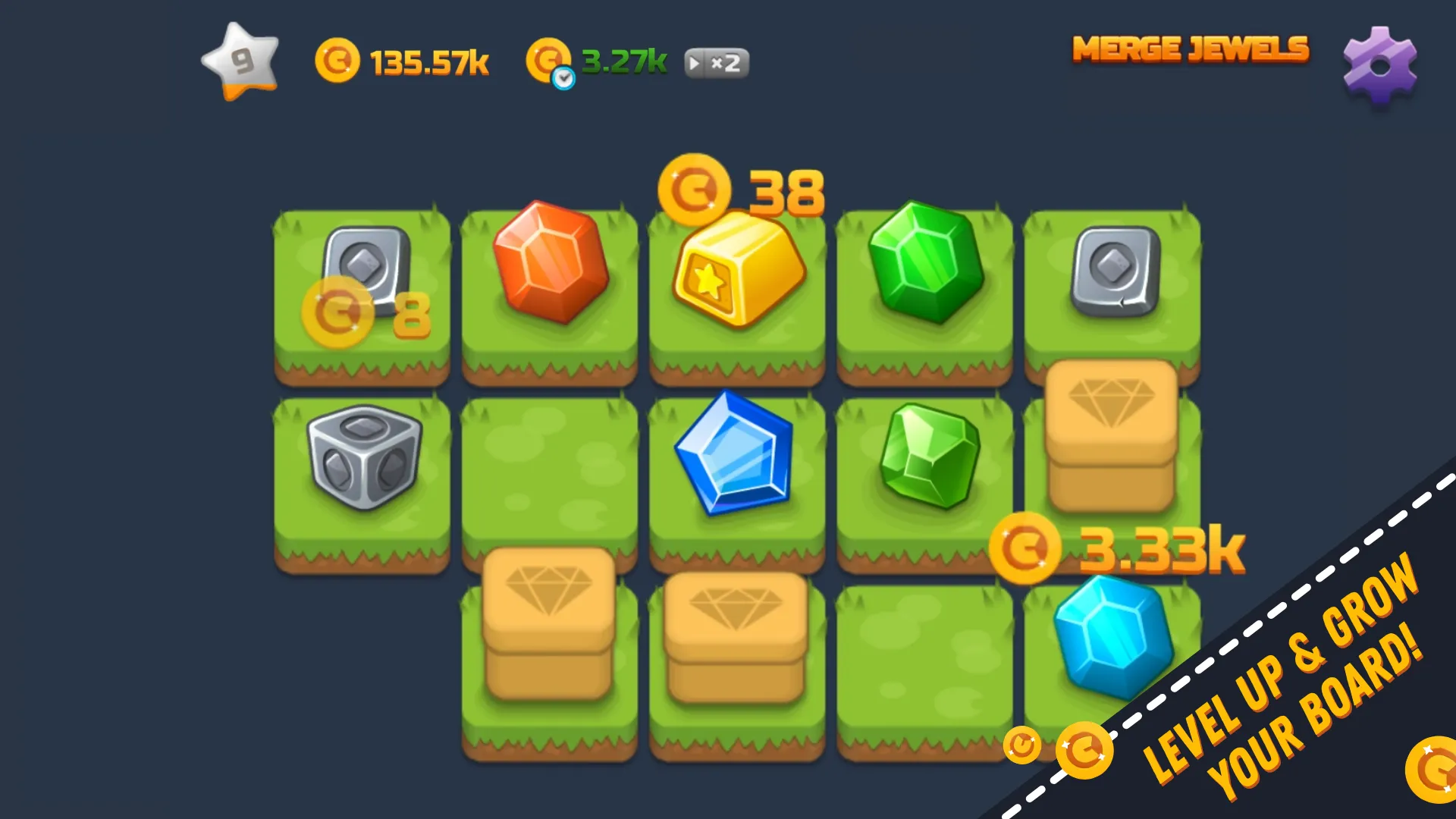 Merge Jewels and Gems | Indus Appstore | Screenshot