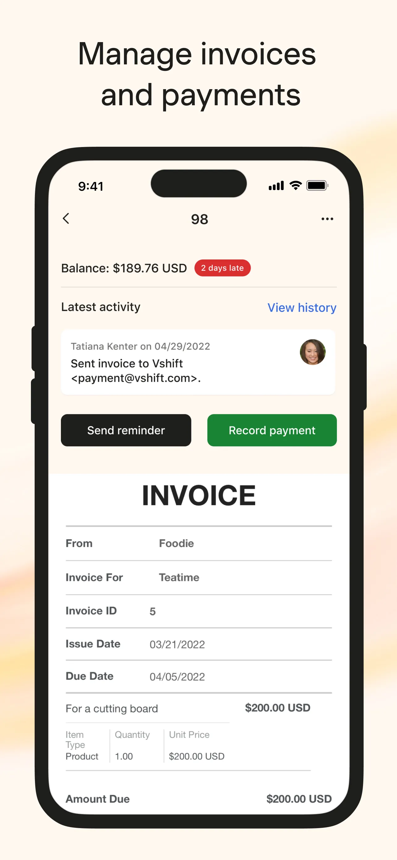 Harvest: Track Time & Invoice | Indus Appstore | Screenshot