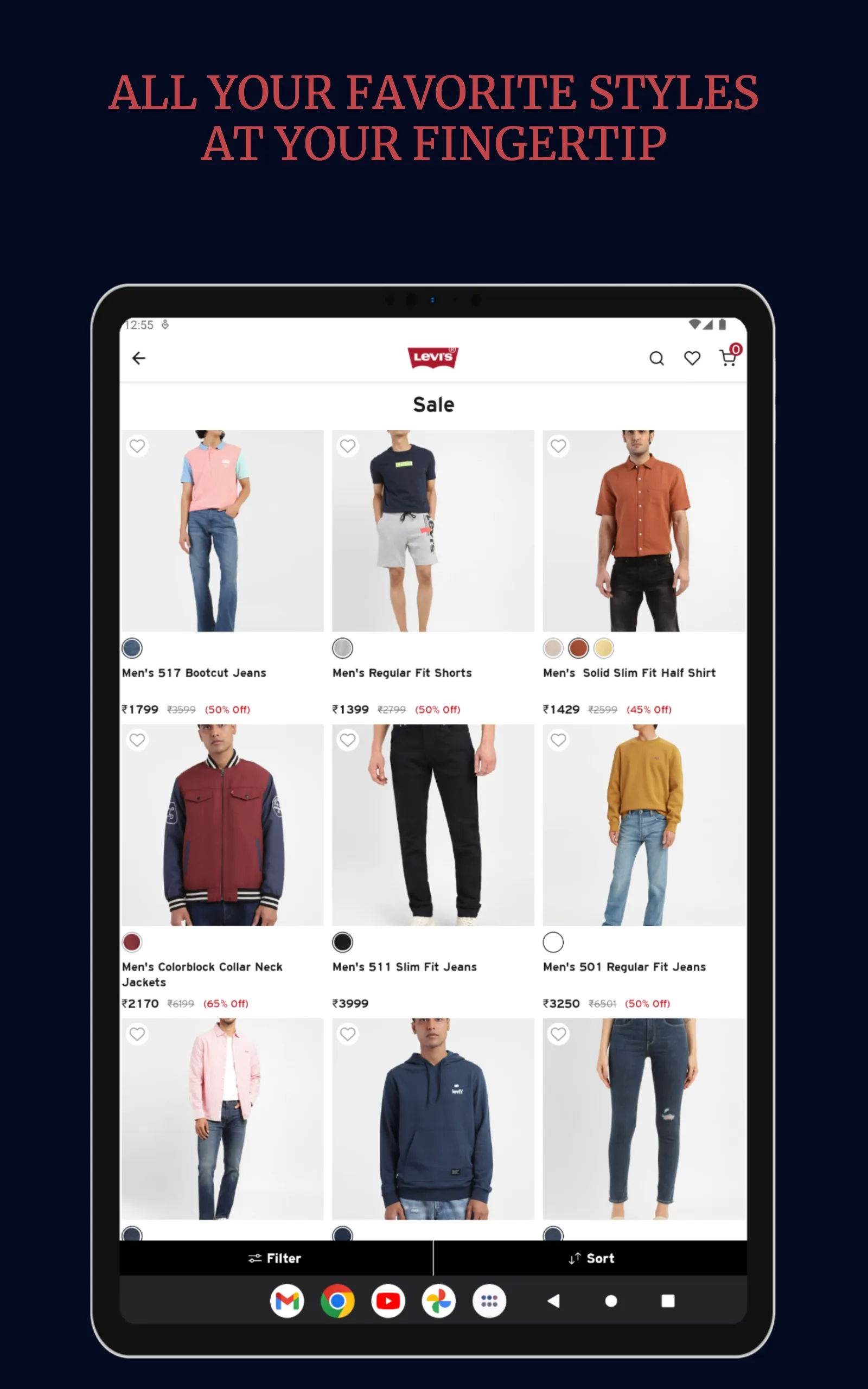 Levi's® India | Indus Appstore | Screenshot