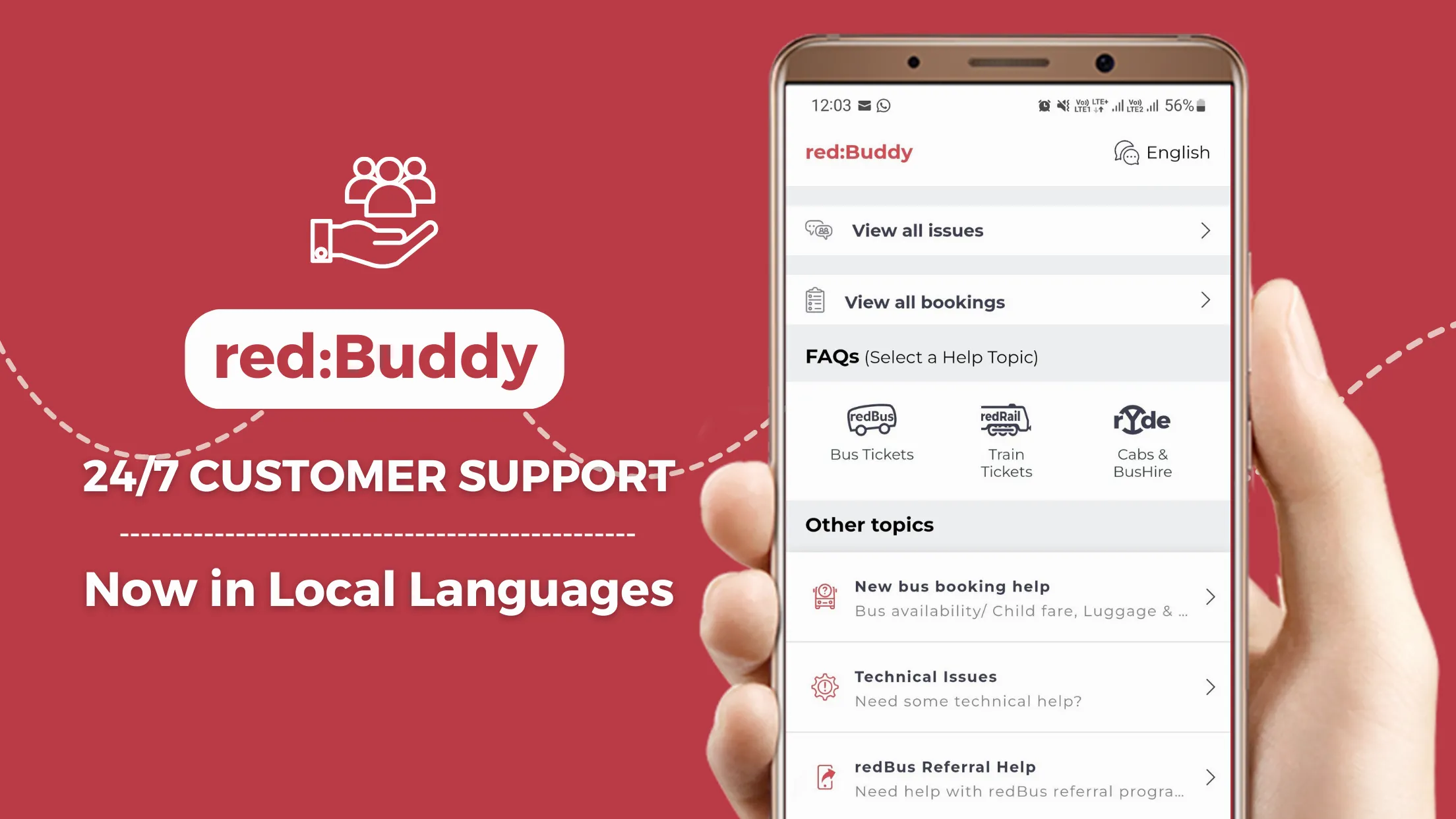 redBus Book Bus, Train Tickets | Indus Appstore | Screenshot