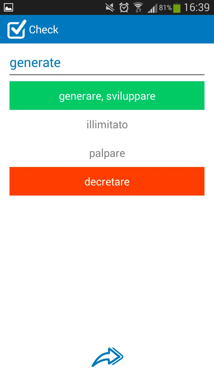 Italian - English dictionary | Indus Appstore | Screenshot