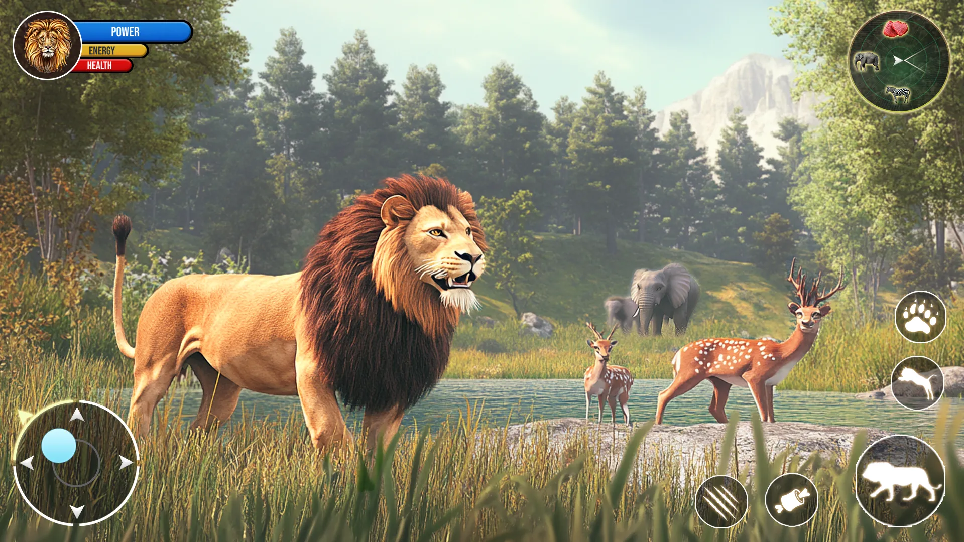 Lion Simulator Wild Animal 3D | Indus Appstore | Screenshot