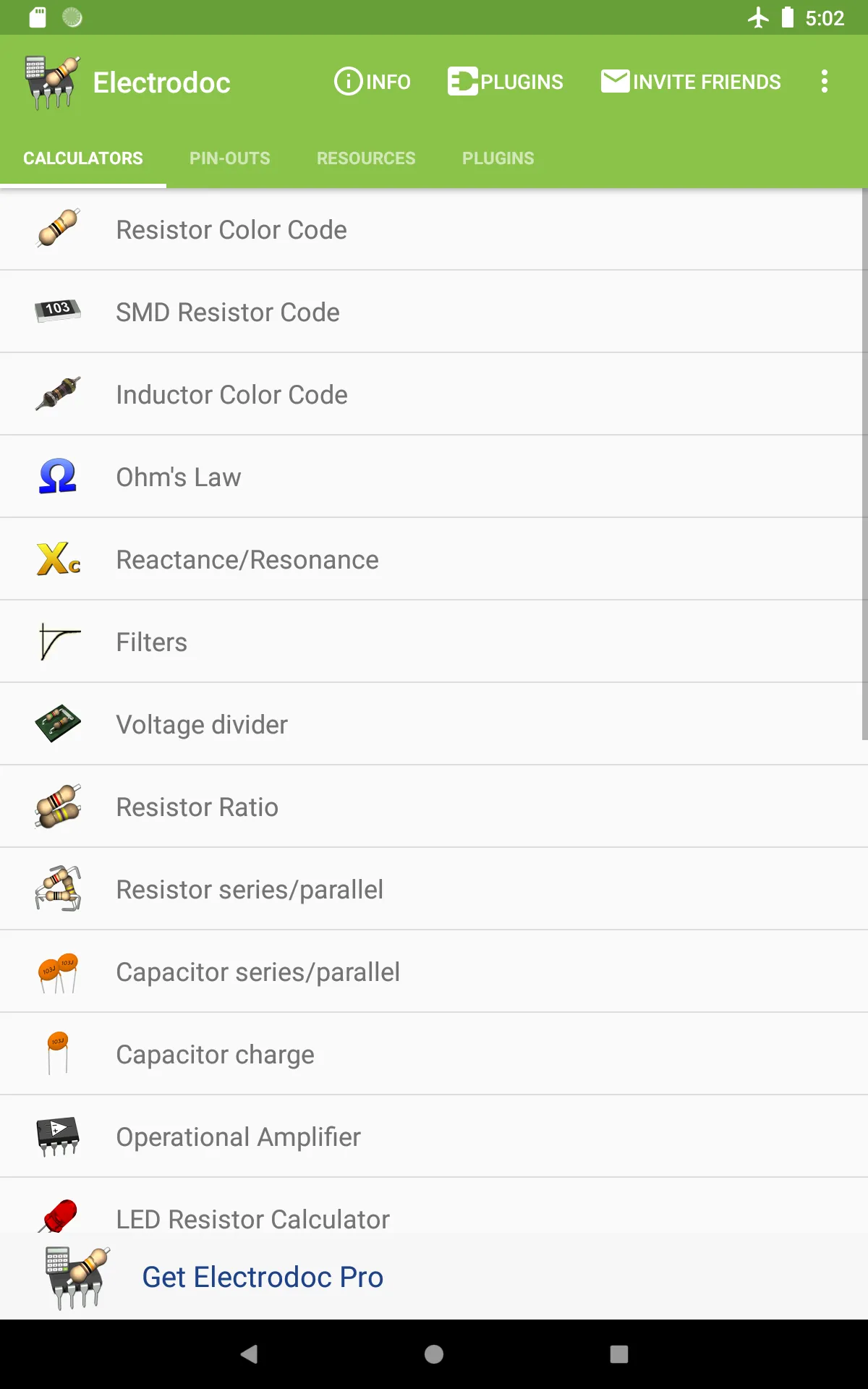 Electrodoc - electronics tools | Indus Appstore | Screenshot