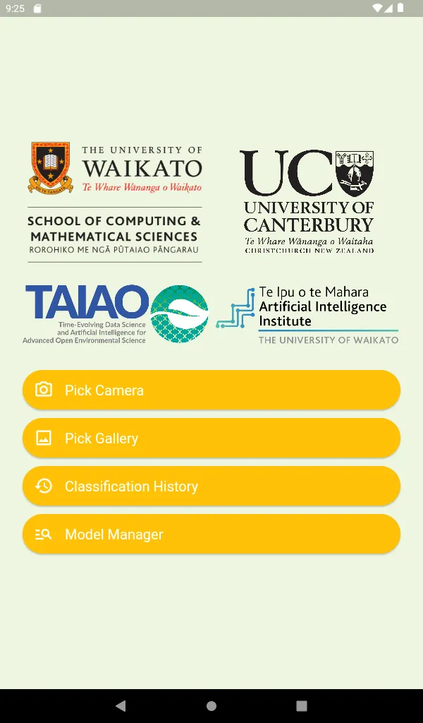 Aotearoa Species Classifier | Indus Appstore | Screenshot