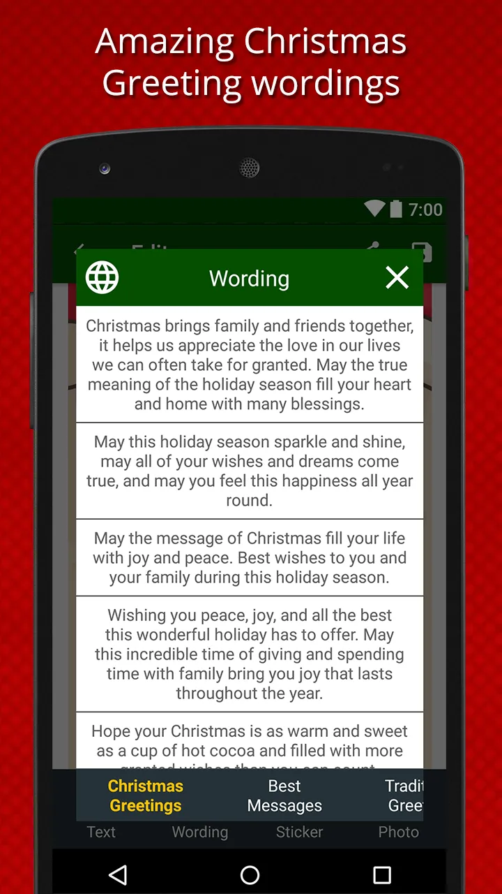 Christmas Greeting Cards | Indus Appstore | Screenshot