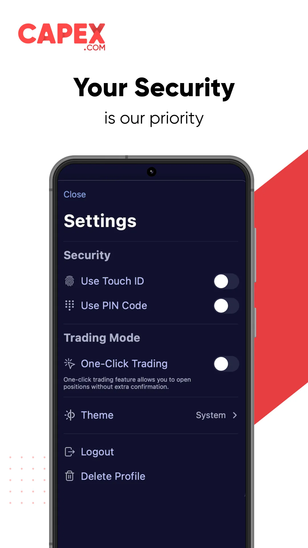 CAPEX.com Online Trading | Indus Appstore | Screenshot