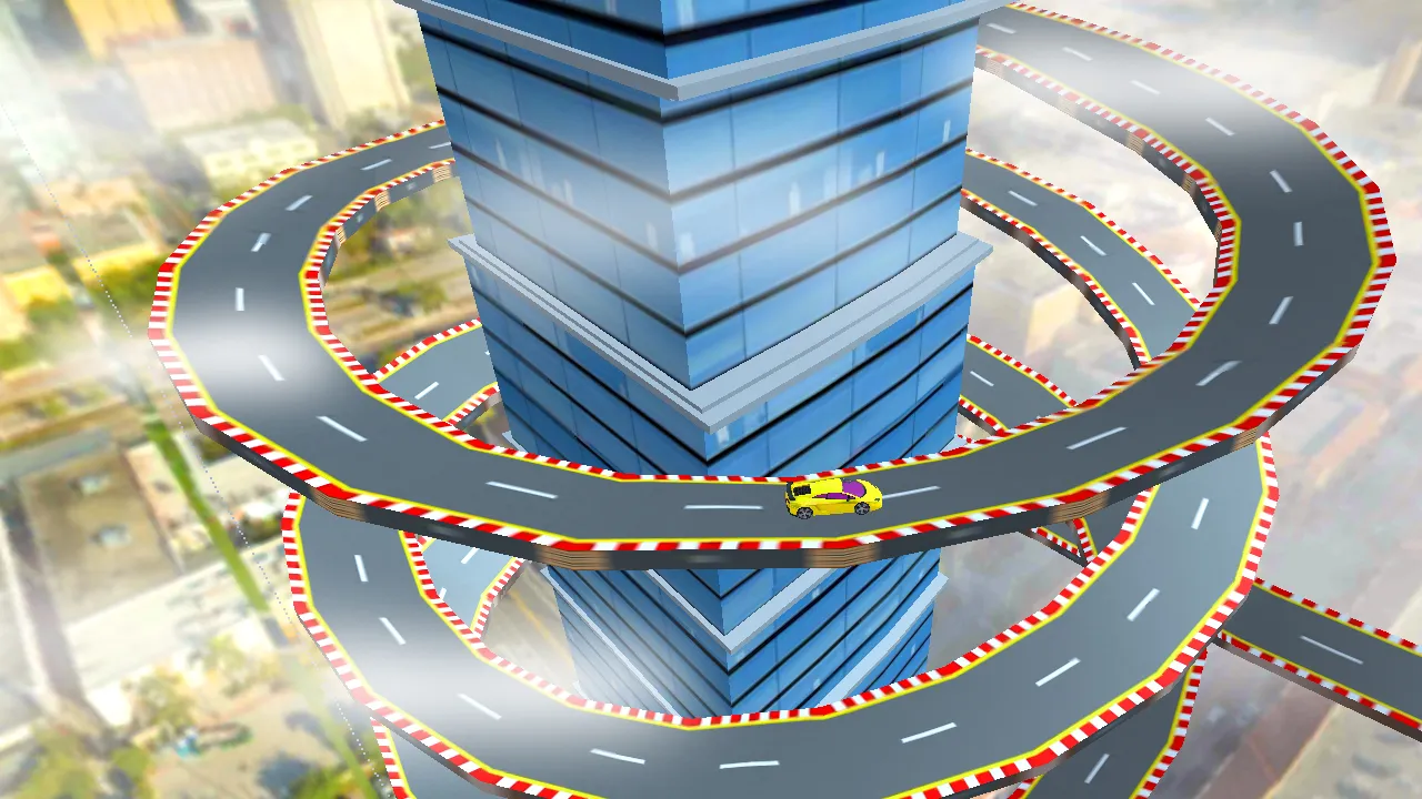 Car Stunts -  Impossible Track | Indus Appstore | Screenshot