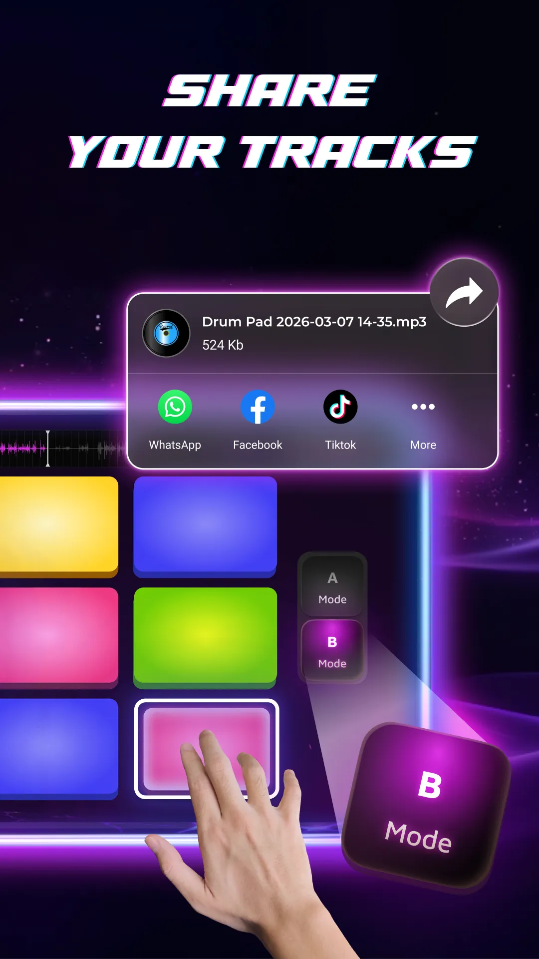 Beat Maker: Drum Pad & Synth | Indus Appstore | Screenshot