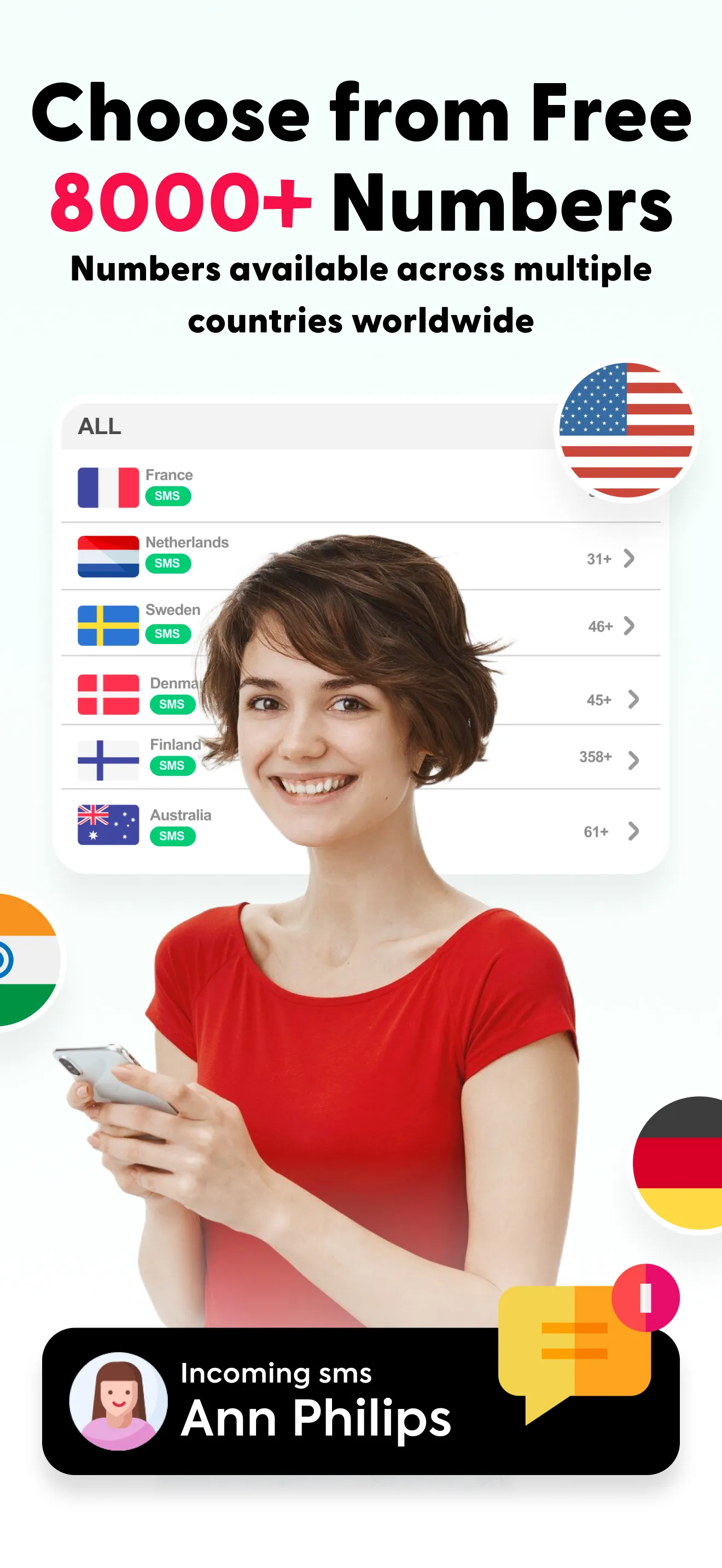Temp Number - 2nd Phone Number | Indus Appstore | Screenshot