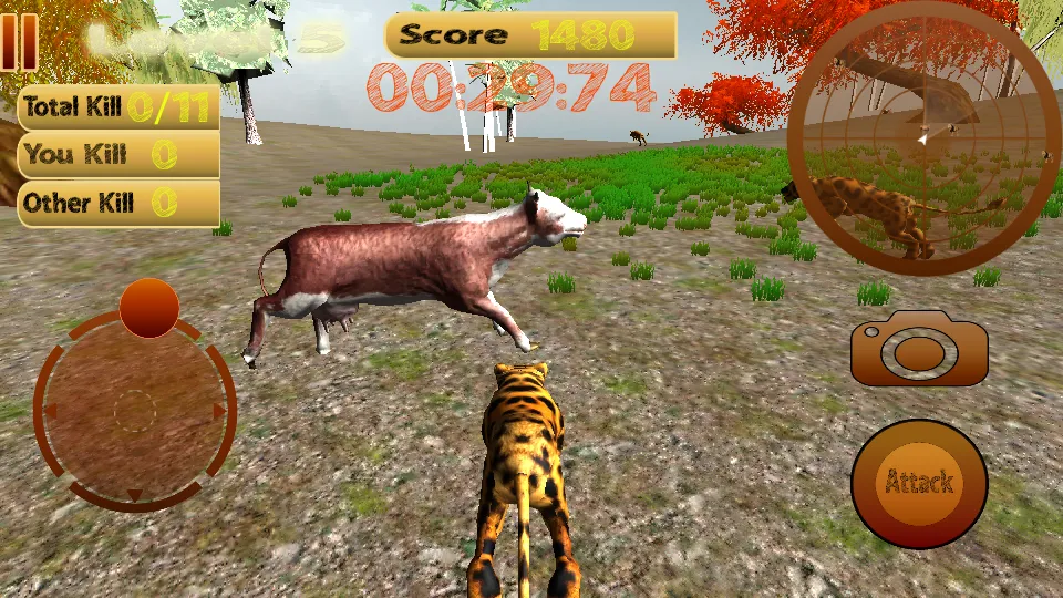 Angry Leopard - Chase Animals | Indus Appstore | Screenshot