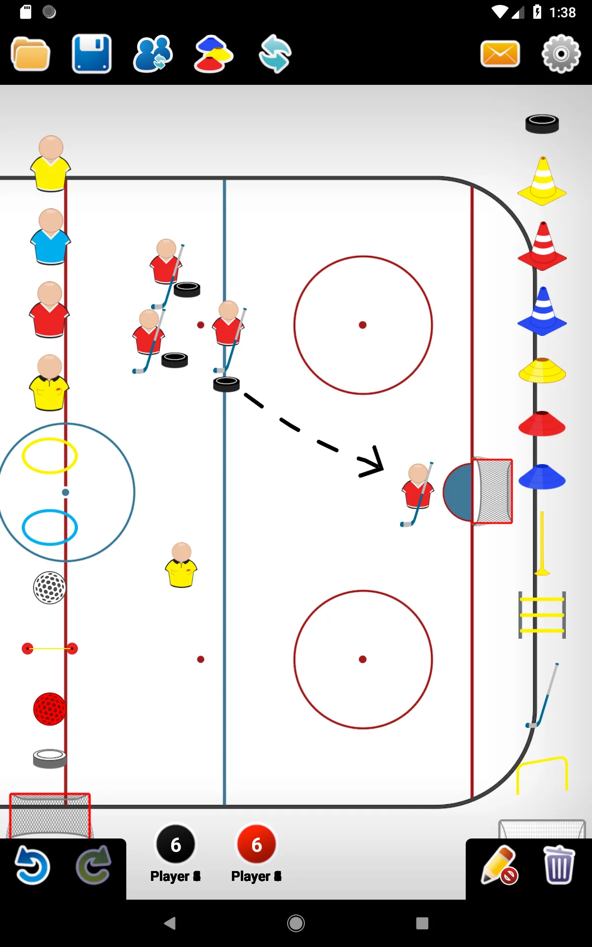 Coach Tactic Board: Hockey | Indus Appstore | Screenshot