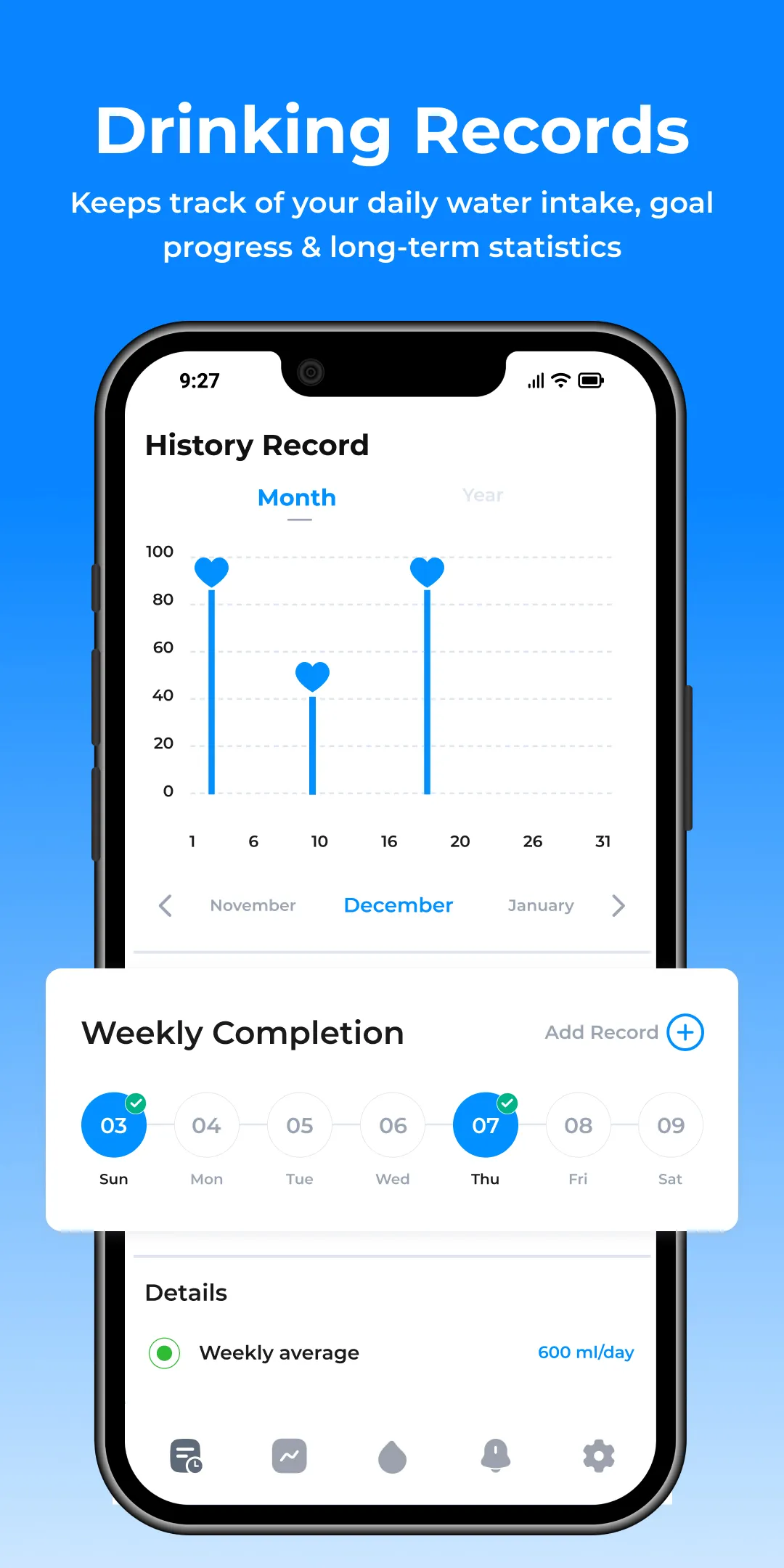 Water Tracker: Water Reminder | Indus Appstore | Screenshot