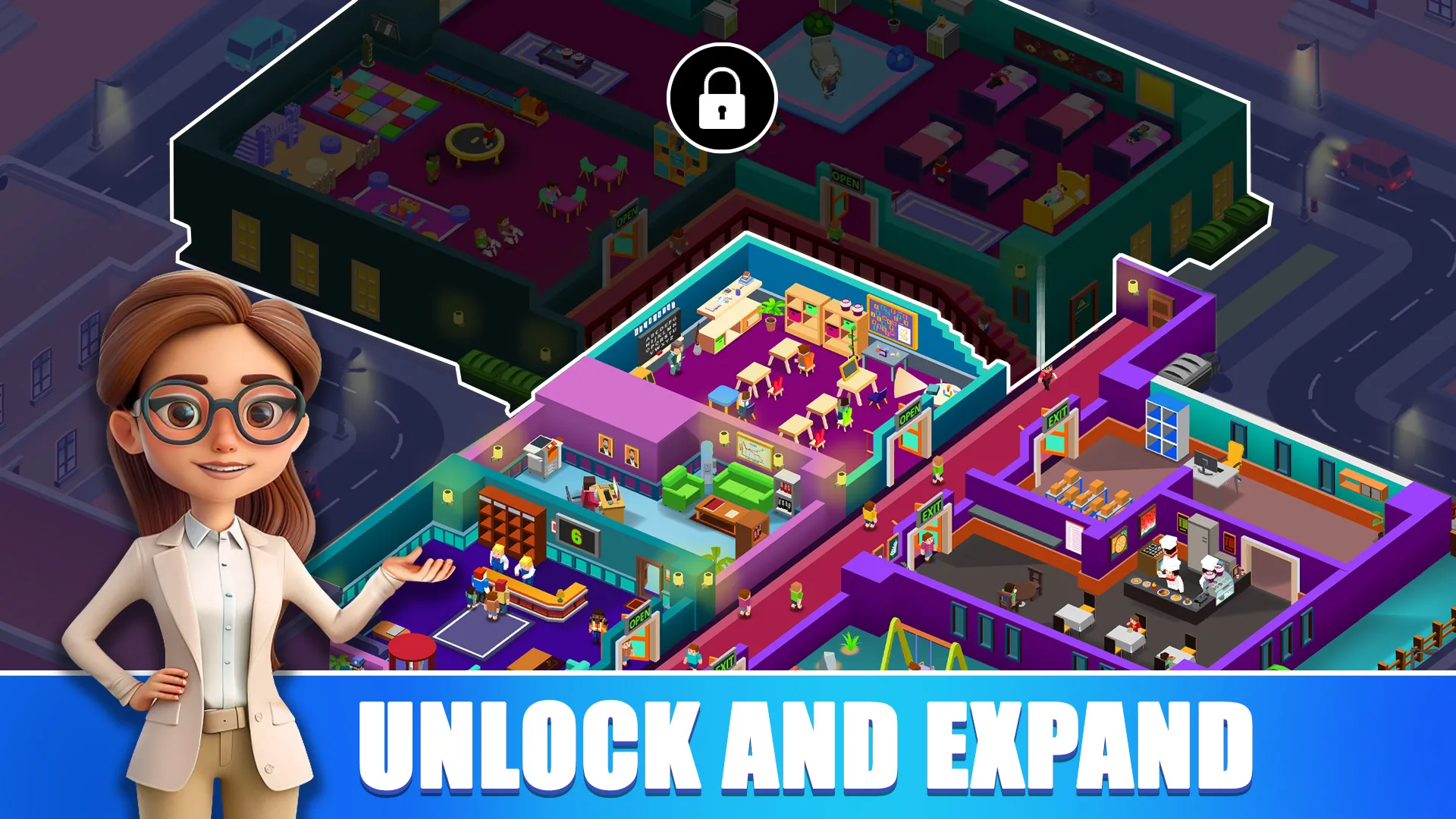 Idle Daycare Tycoon - Rich Me | Indus Appstore | Screenshot