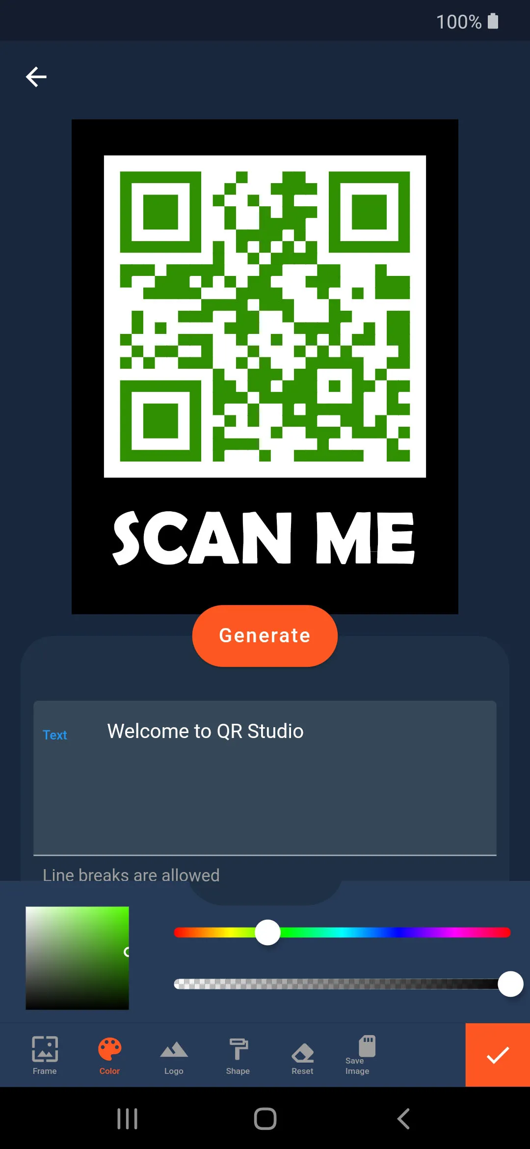 QR Studio | Indus Appstore | Screenshot