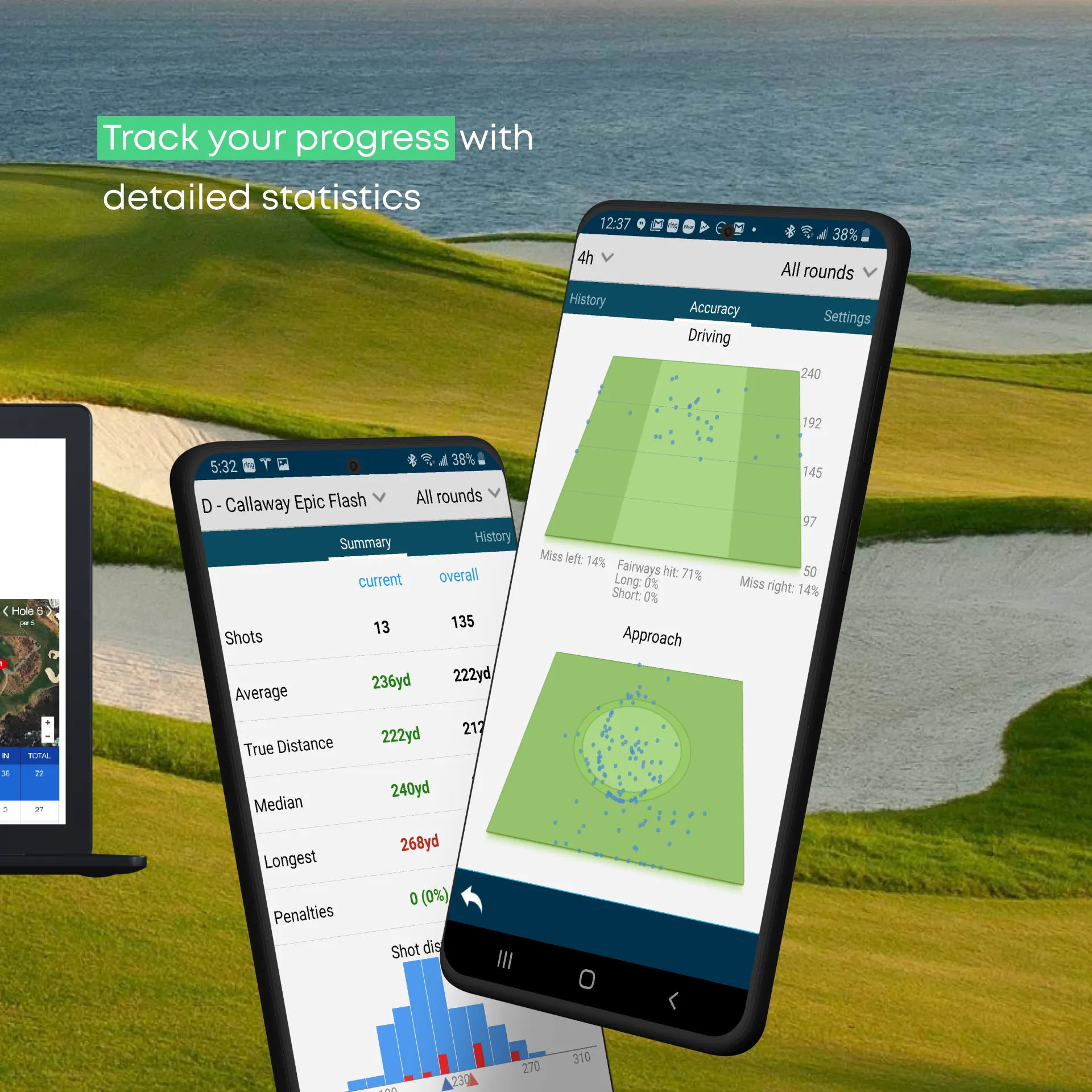 Golf Pad: Golf GPS & Scorecard | Indus Appstore | Screenshot