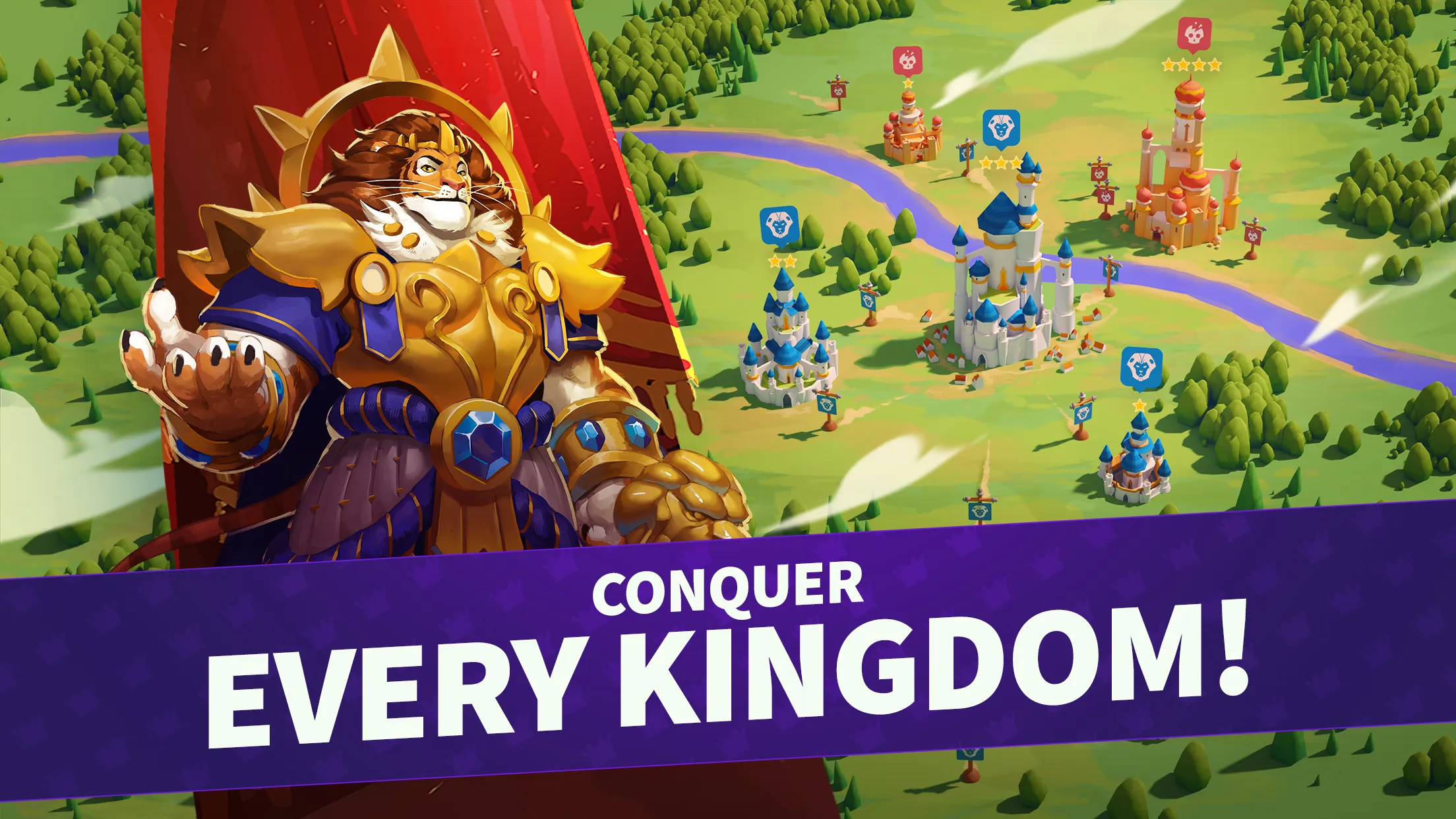 Million Lords: World Conquest | Indus Appstore | Screenshot