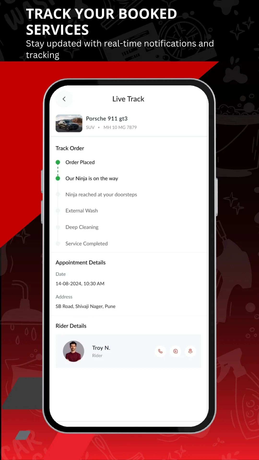 Fixigo - Car Wash & Care | Indus Appstore | Screenshot
