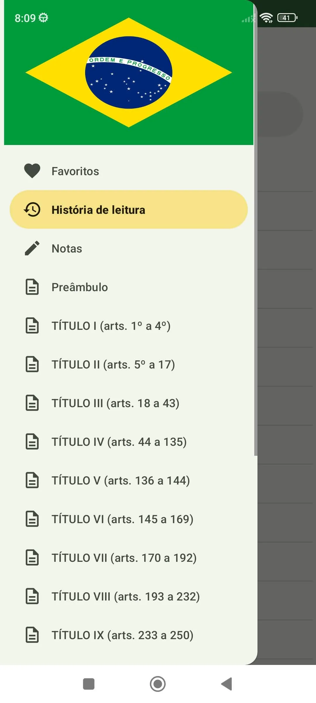 Constituição Brasileira | Indus Appstore | Screenshot