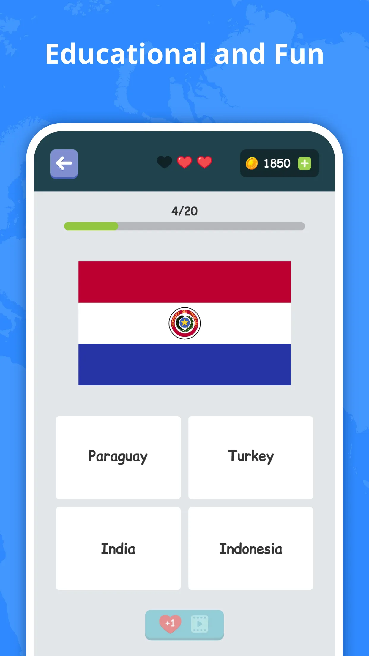 Flags of Countries: Quiz Game | Indus Appstore | Screenshot