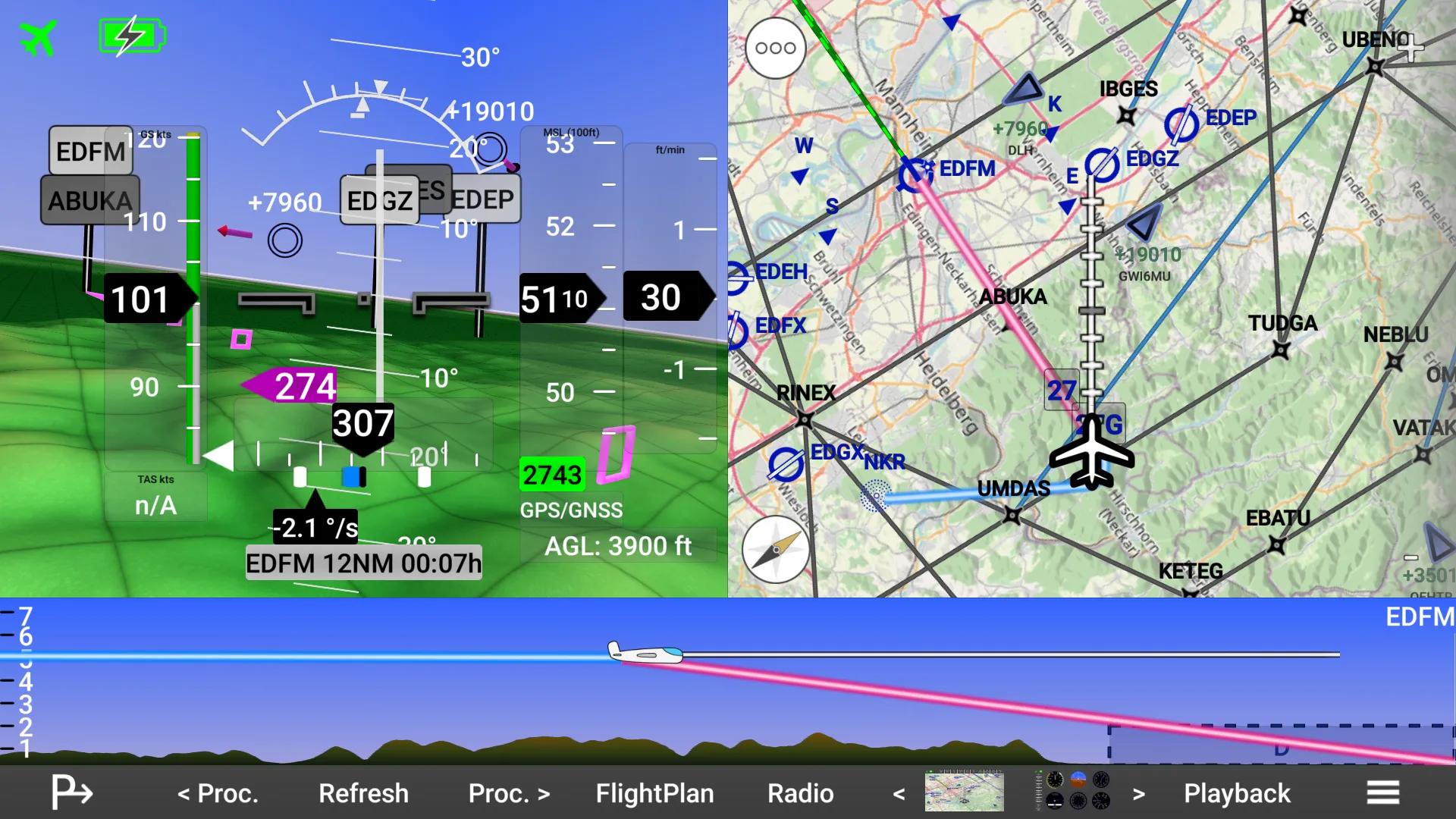 Horizon Portable Glass Cockpit | Indus Appstore | Screenshot