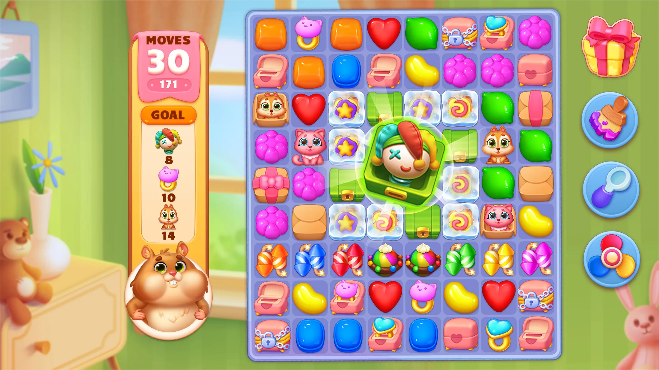 Pet Candy Puzzle-Match 3 games | Indus Appstore | Screenshot