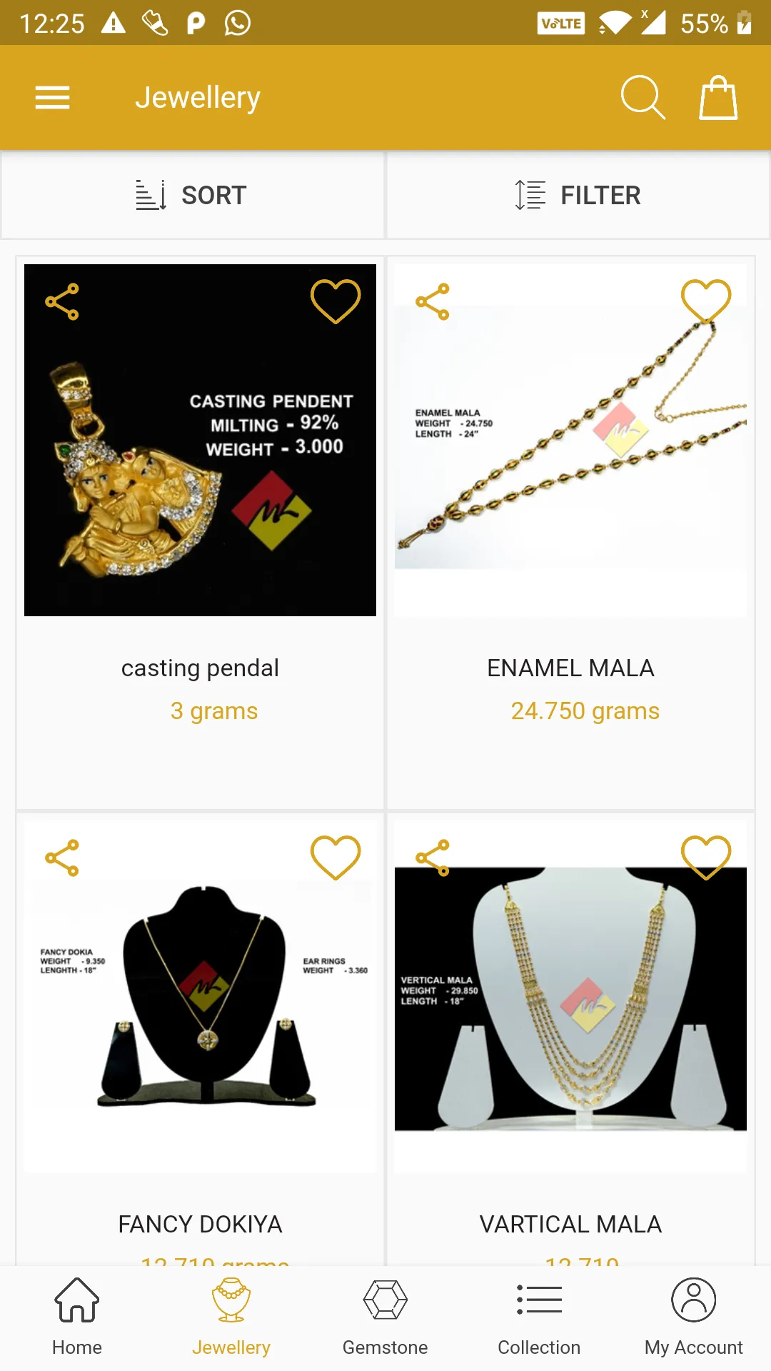 M L Chains - Gold Chain & Brac | Indus Appstore | Screenshot