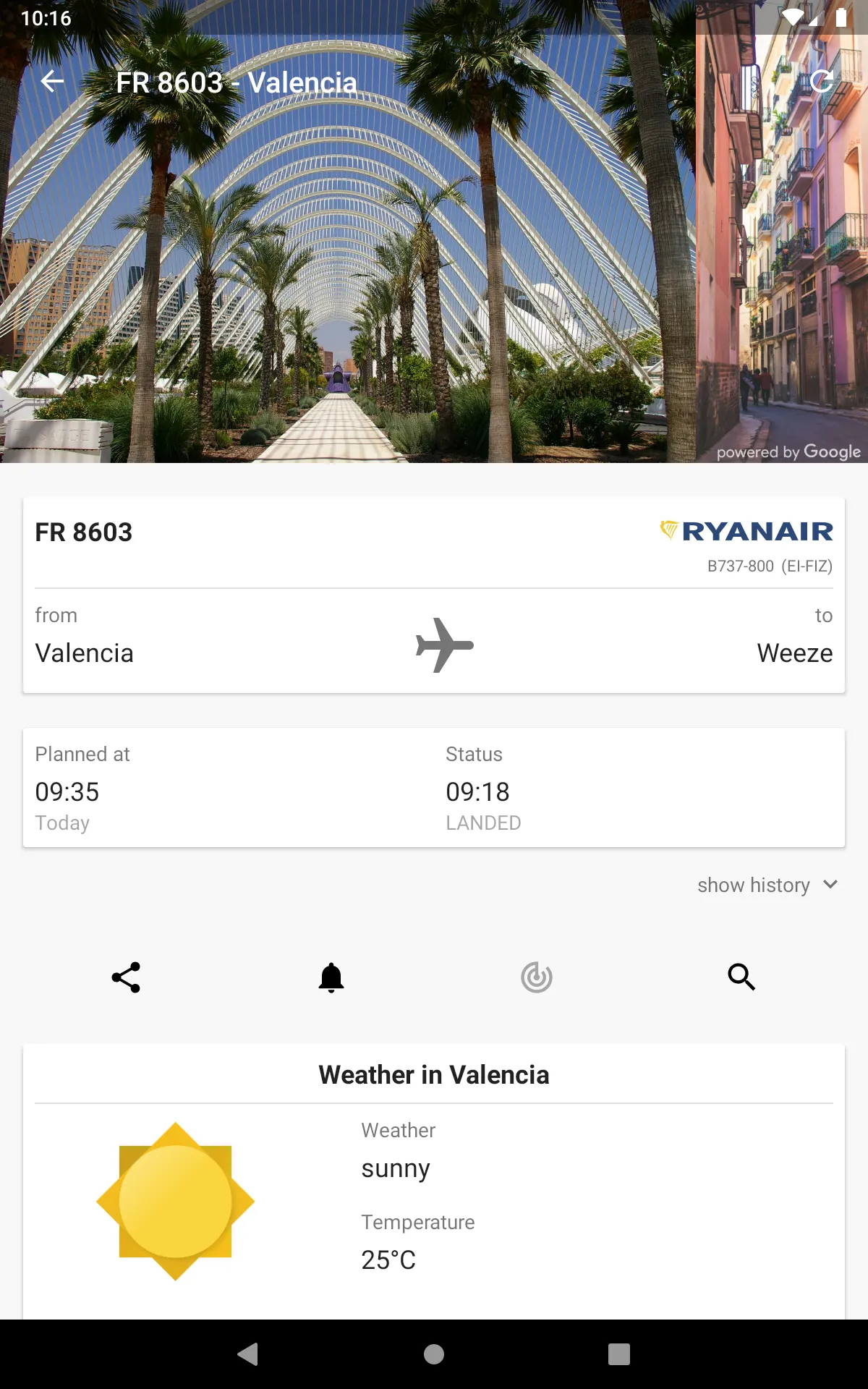 Airport Weeze Flight Info | Indus Appstore | Screenshot