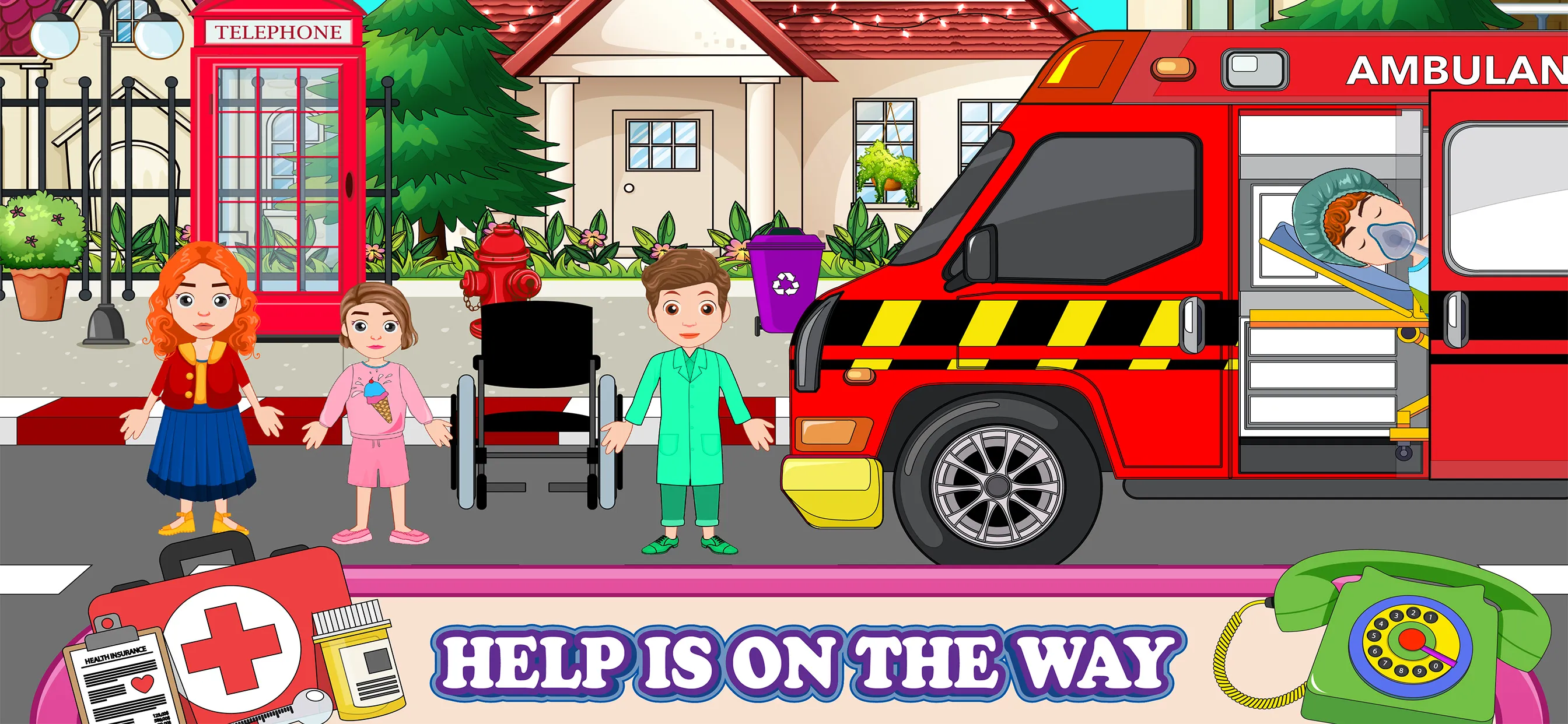 Pretend Town Fire Station Life | Indus Appstore | Screenshot