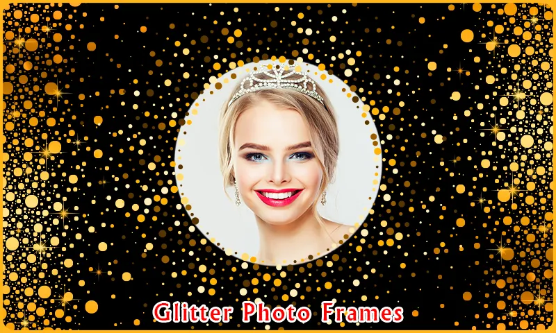 Glitter Photo Frames | Indus Appstore | Screenshot