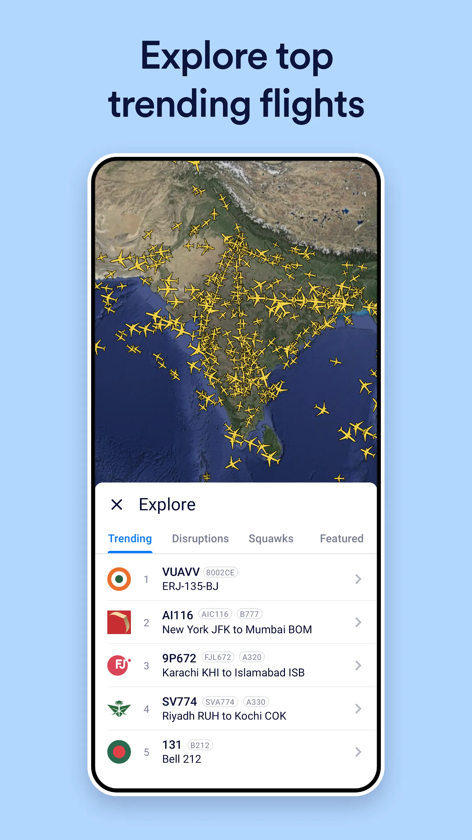 Plane Finder - Flight Tracker | Indus Appstore | Screenshot