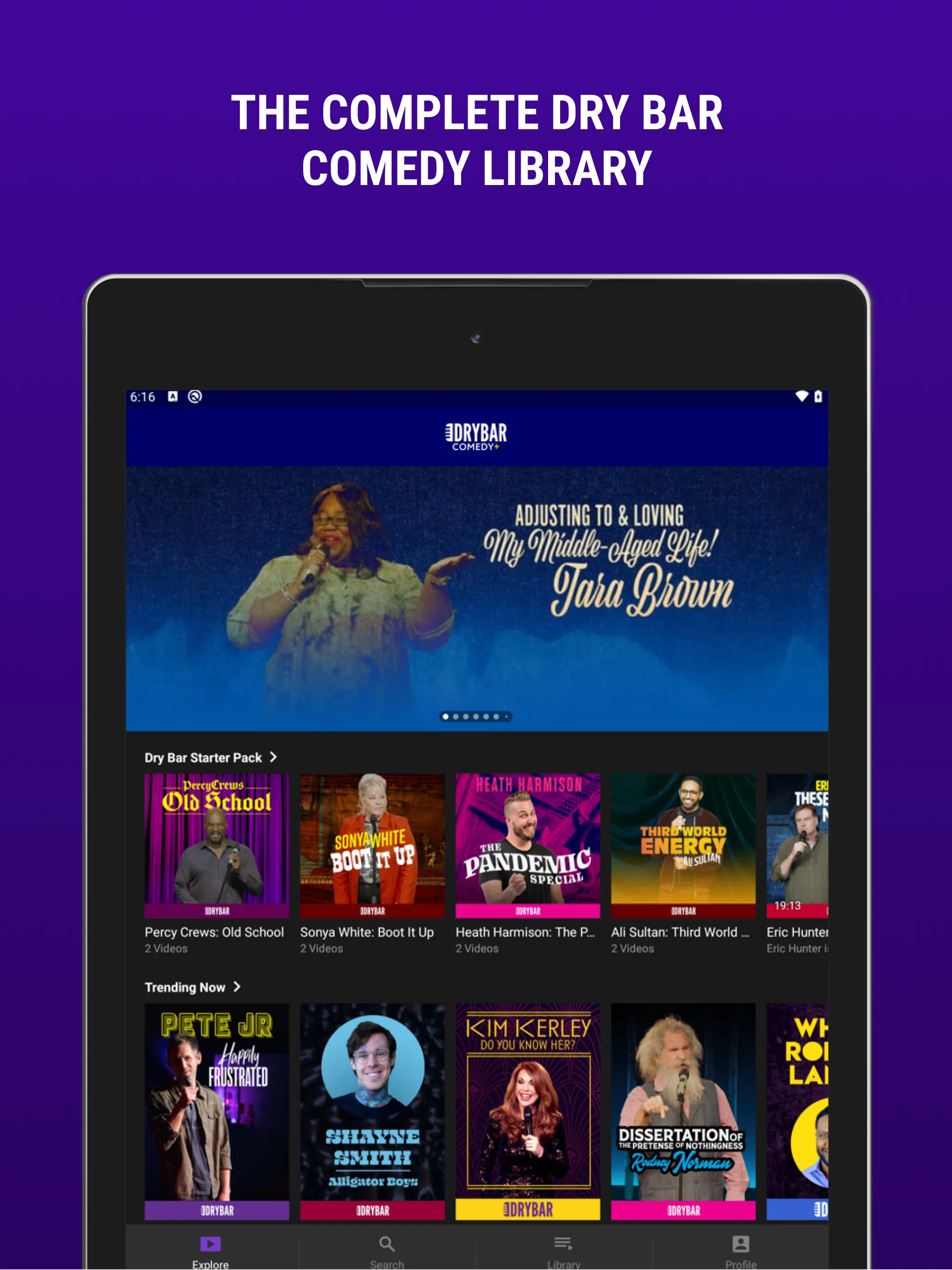 Dry Bar Comedy+ | Indus Appstore | Screenshot