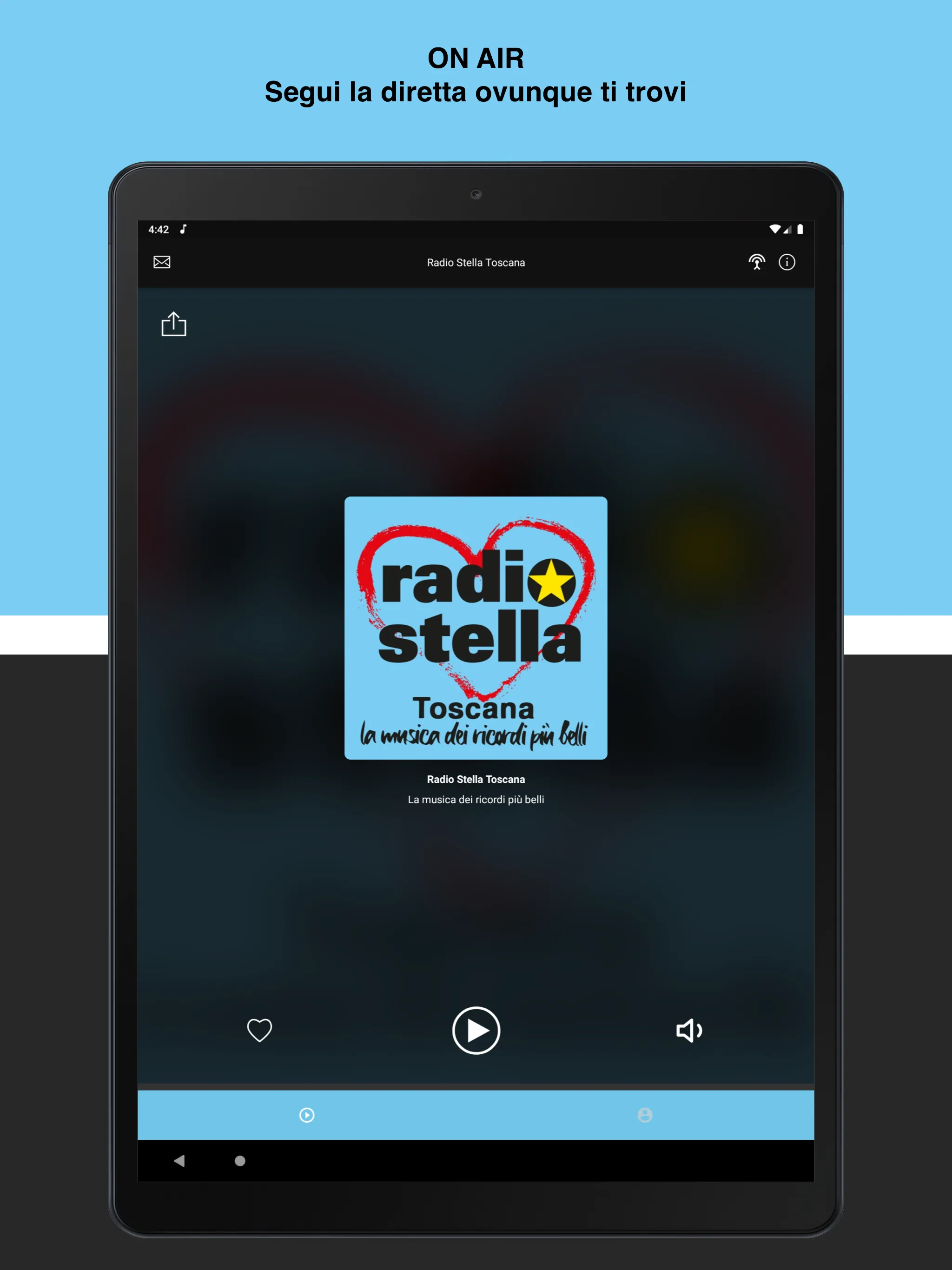 Radio Stella Toscana | Indus Appstore | Screenshot