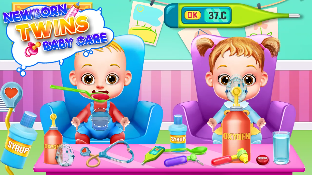 Newborn Twin Baby Care Nursery | Indus Appstore | Screenshot