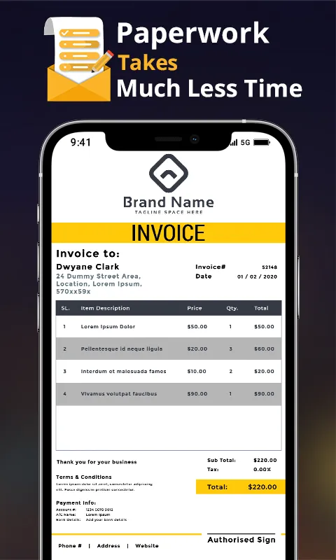 Invoice Maker Pro: Bookkeeping | Indus Appstore | Screenshot