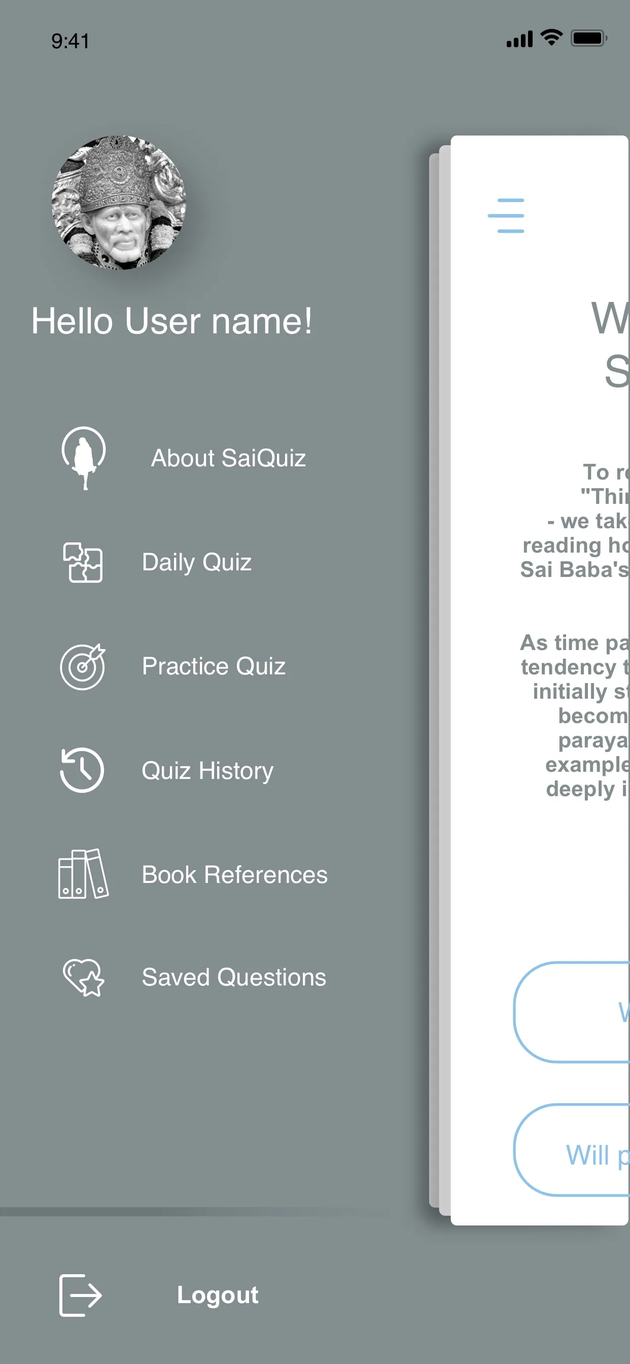 SaiQuiz | Indus Appstore | Screenshot