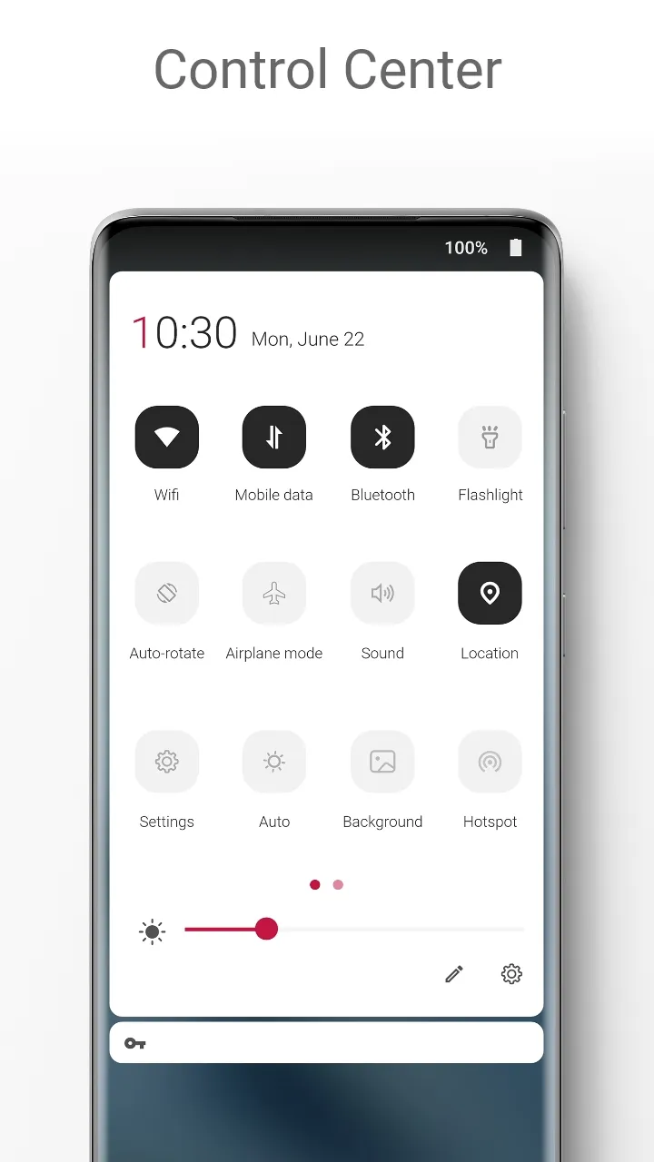 Control Center OnePlus Style | Indus Appstore | Screenshot