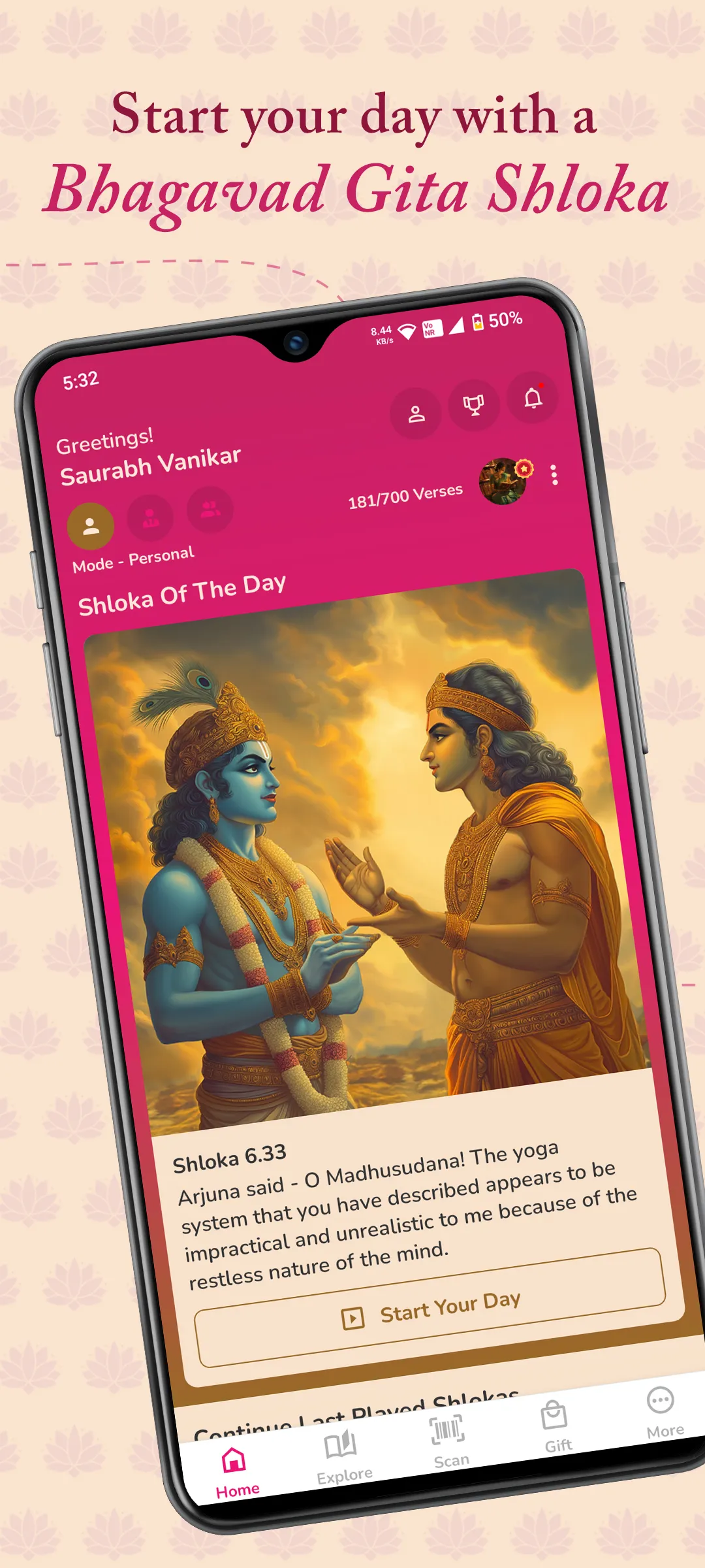 Bhagavad Gita For All | Indus Appstore | Screenshot