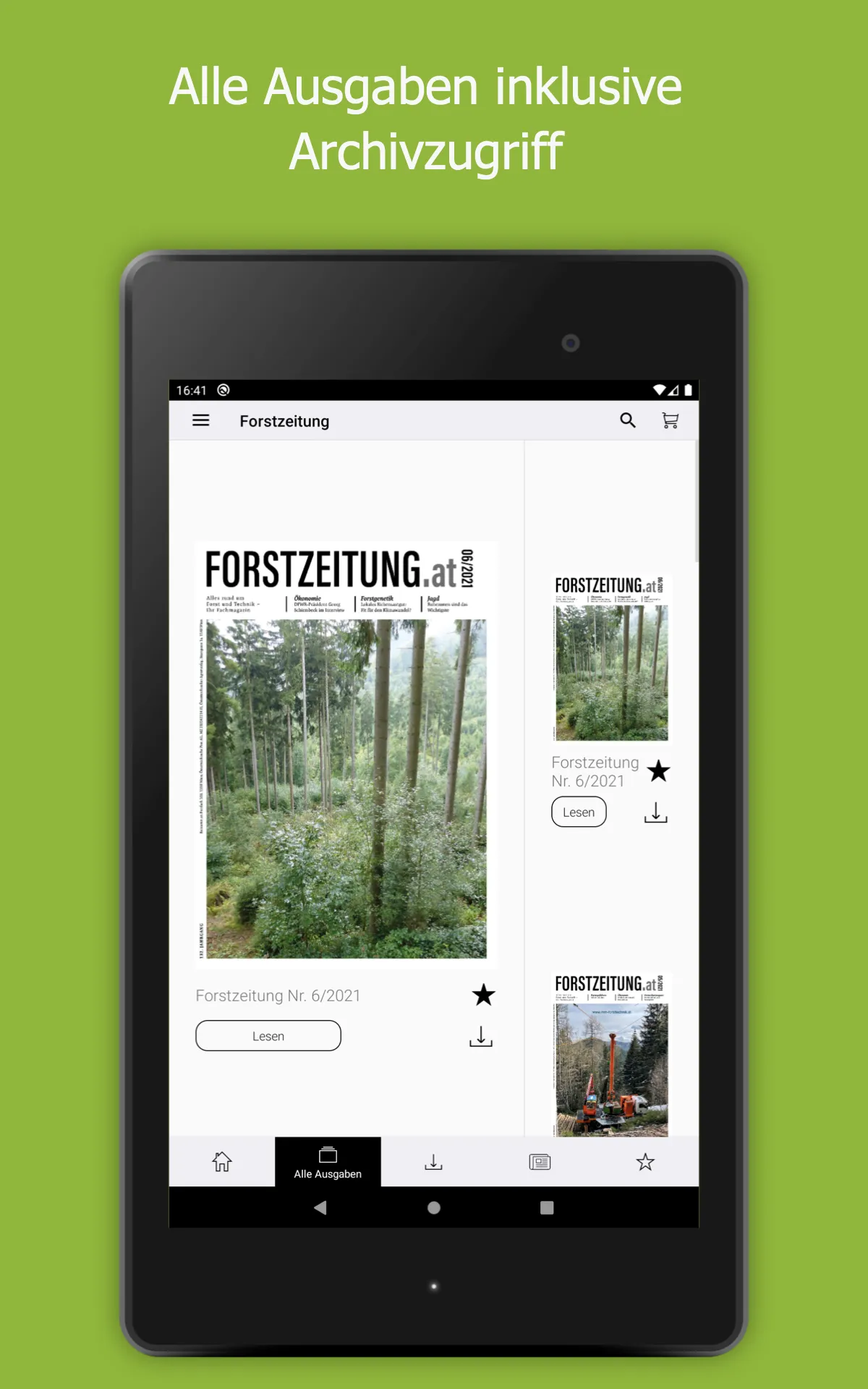 Forstzeitung | Indus Appstore | Screenshot