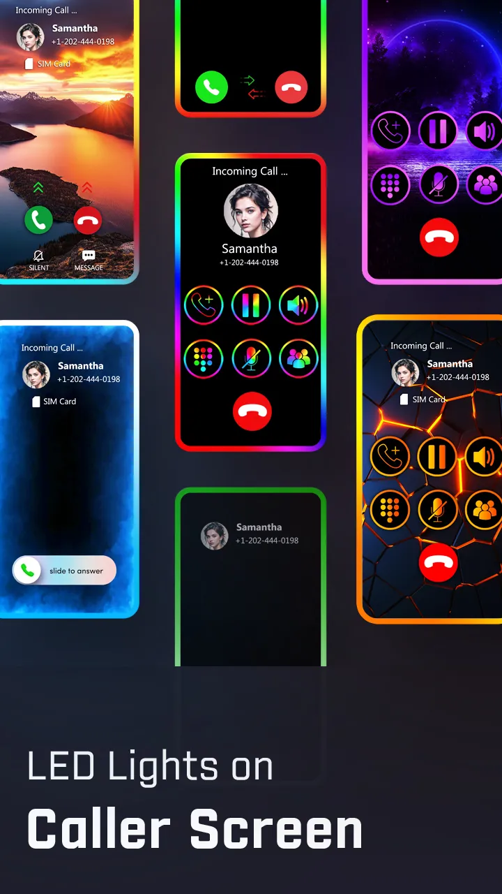 LED Caller Screen Phone Dialer | Indus Appstore | Screenshot