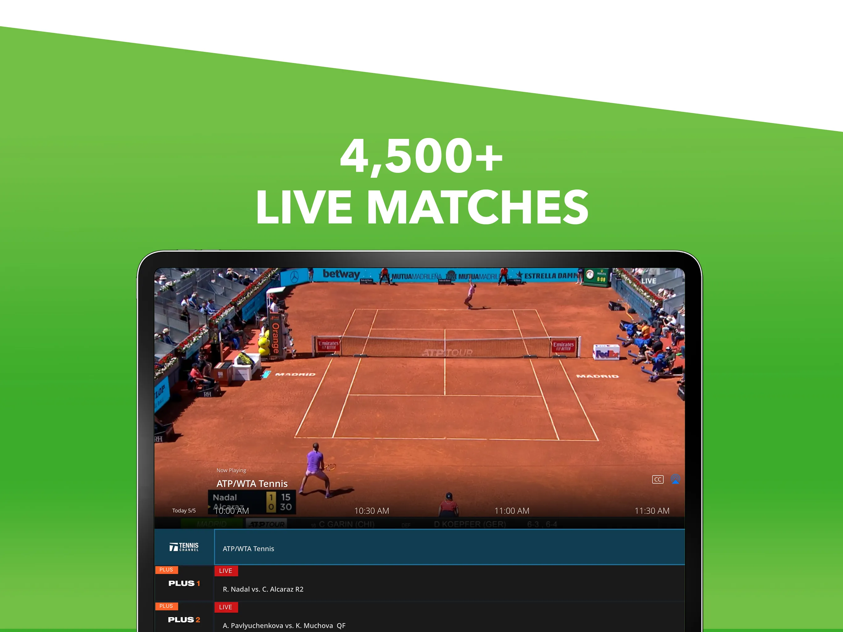 Tennis Channel | Indus Appstore | Screenshot