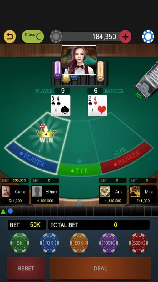 World Baccarat King | Indus Appstore | Screenshot