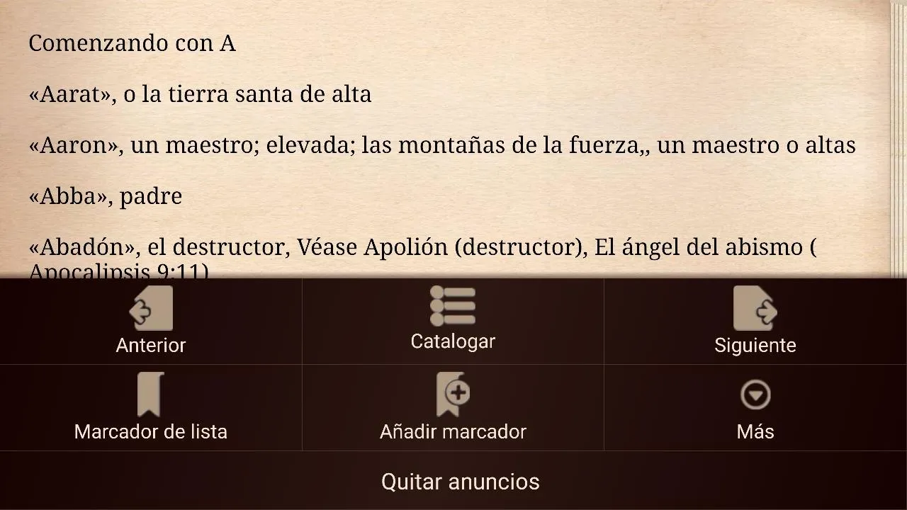 Nombres Biblicos Significado | Indus Appstore | Screenshot