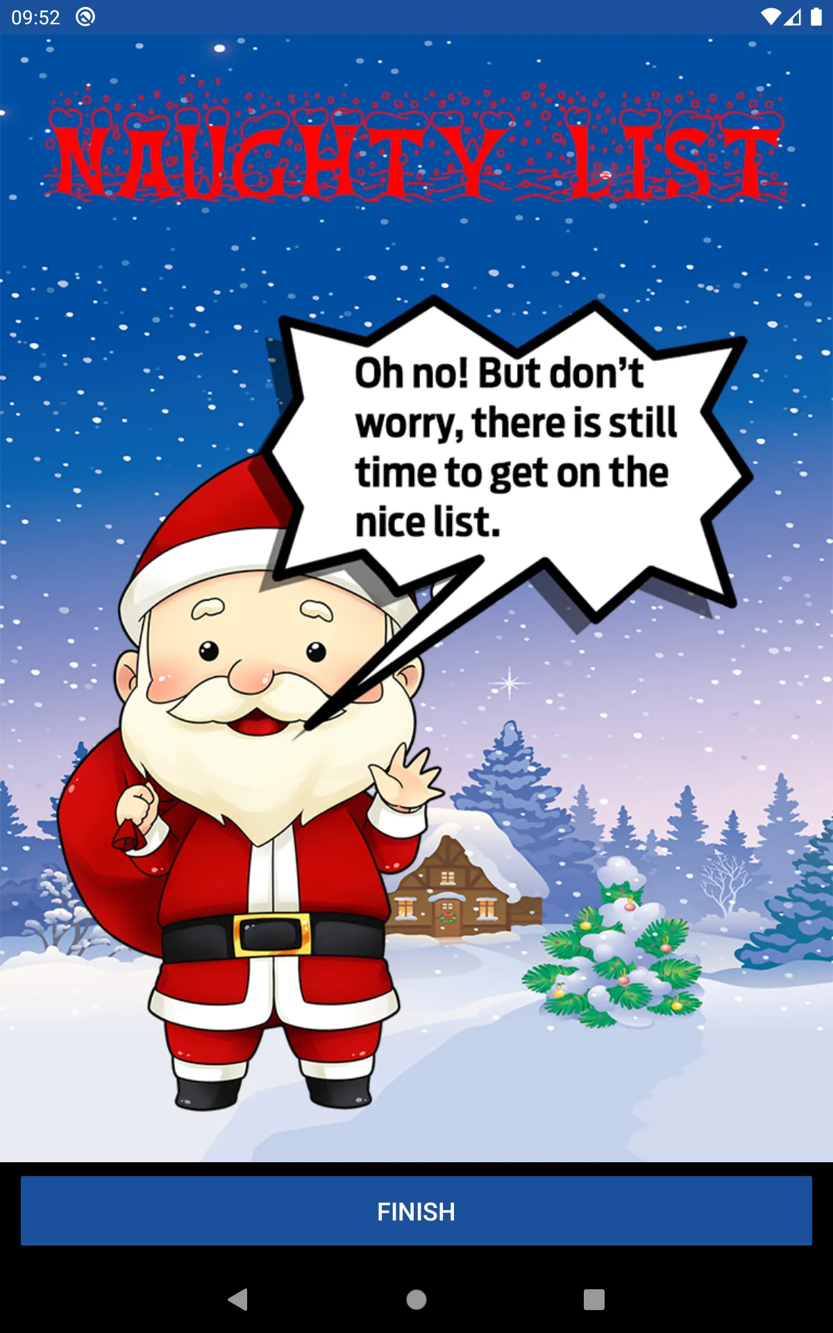 Naughty or Nice Detector | Indus Appstore | Screenshot